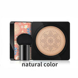 Waterproof BB Cream Mushroom Head Air Cushion CC Cream Moisturizing Matte Full Coverage Acne Scars Brighten Skin Tone Cosmetics